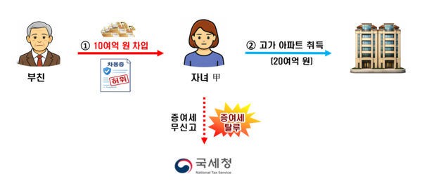 세무조사 선정사례(자료=국세청)