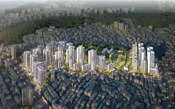 불광동 359-1 일대 주택정비형 재개발사업 신속통합기획 조감도(자료=서울시)