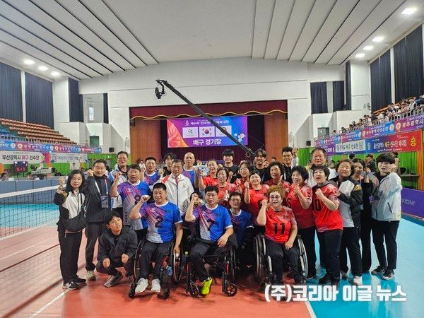 박명균 행정부지사, 제44회 전국장애인체육대회 참가 선수·근무자 격려&nbsp; (사진/제공=경상남도)