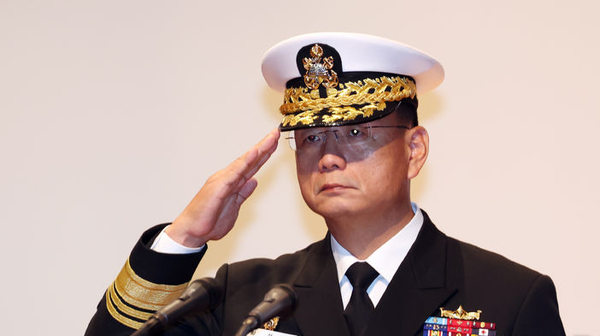 해군작전사 황선우 사령관 취임