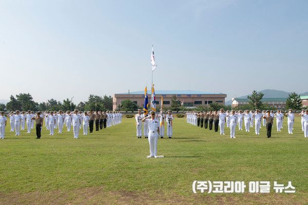 준사관 66기의 임관식이 진행되고 있다. (사진/제공=정훈실 하사 홍성민)