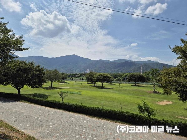 &nbsp;밀양파크골프장 전경 (사진/제공=밀양시)