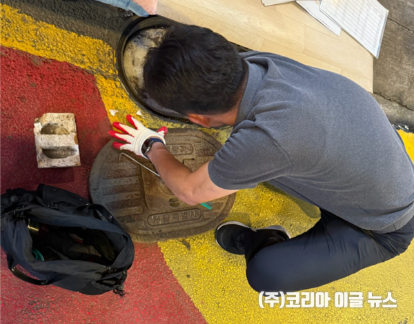 수도요금 체납자 단수 장면&nbsp; (사진=서울시)