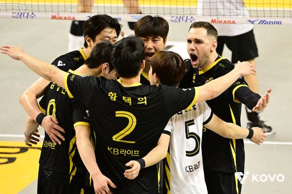 남자 프로배구 KB손해보험. 뉴시스