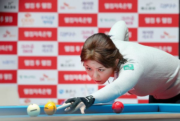 여자 프로당구(LPBA) 하나카드의 김가영. 뉴시스