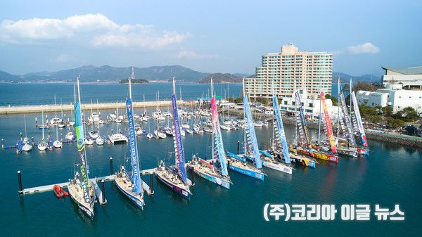 클리퍼 요트대회 전경 (사진=경상남도)
