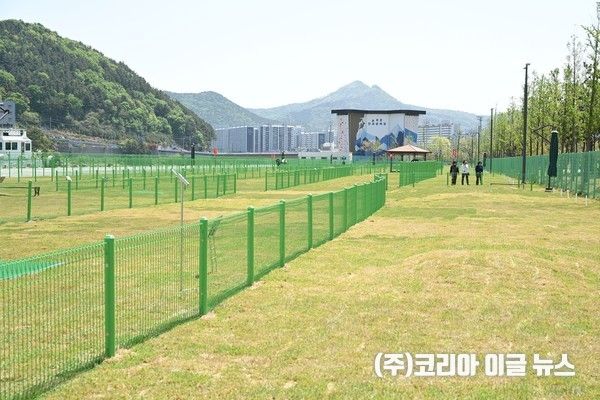 거제 고현항 파크골프장 준공 (사진=거제시)