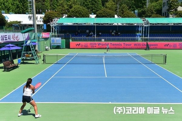 2026 ITF 창원 국제여자 테니스투어 개막&nbsp; (사진=창원특례시)