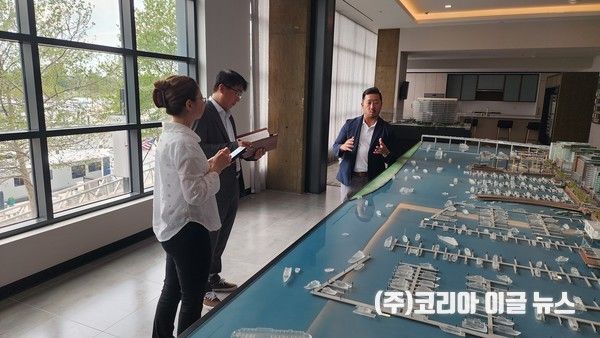 워싱턴DC 더와프 복합해양관광도시 개발사례 조사&nbsp;(사진=경상남도)