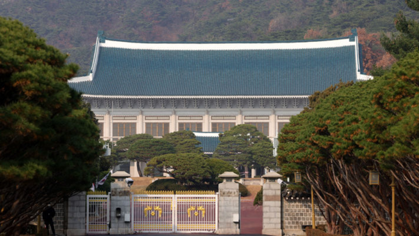 &nbsp;24일 서울 종로구 청와대 전경. 뉴시스