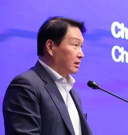 최태원 SK그룹 회장,&nbsp;사회적가치연구원(CSES, 이사장). (CSES 제공)