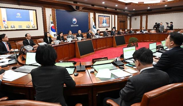 최상목 대통령 권한대행 부총리 겸 기획재정부 장관, 제9회 국무회의.(사진=기획재정부)