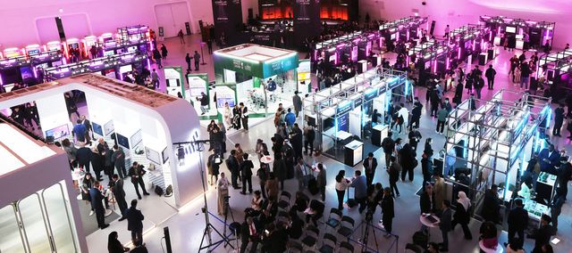 중소벤처기업부는 20일 올해 1분기 신규 벤처투자 및 벤처펀드 결성 동향을 발표했다. 사진은 글로벌 스타트업 행사인 '컴업'이 진행되고 있는 모습. (사진=연합뉴스)