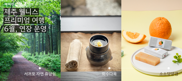 제주 서귀포 티 하우스 ‘회수다옥’이 선보인 ‘제주 웰니스 여행’이 호응에 힘입어 6월까지 연장 운영된다. [사진=화수다옥]