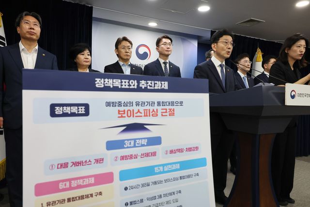 정부가 내달 중순부터 보이스피싱 범죄를 막기 위해 24시간 가동되는 '보이스피싱 통합대응단'을 신설한다. (사진=연합뉴스)