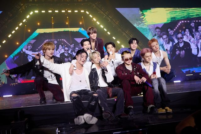 '2025-26 TREASURE TOUR [PULSE ON]' 서울 콘서트 공연 현장. (쿠팡플레이 제공)