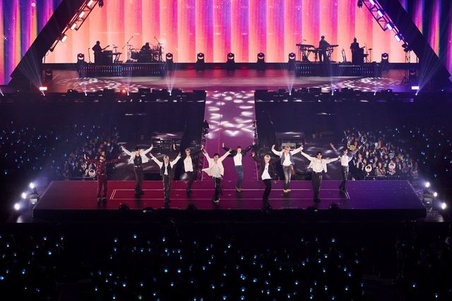 '2025-26 TREASURE TOUR [PULSE ON]' 도쿄 콘서트 공연 현장. (쿠팡플레이 제공)