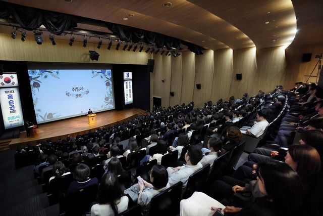 제12대 홍승권 심평원장 취임식. (심평원 제공)