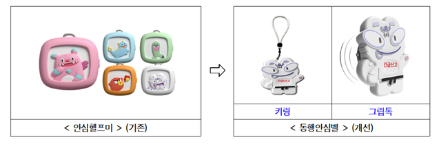 리뉴얼된 ‘동행안심벨’. (서울시 제공)