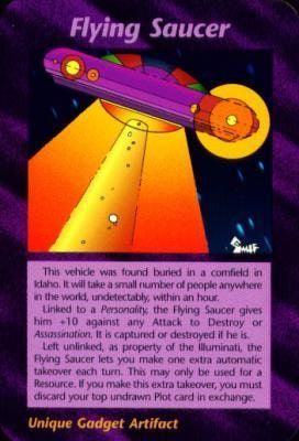 일루미나티카드 - Flying Saucer(비행접시) 휴거사건을 덮으려는 가장 거대한 속임수 - 비행접시 프로젝트 ​ &#034;휴거의 사건이 일어나면, ​전세계적으로 이 비행접시가 공개될 것이다. 그리고 자연스럽게 외계인에 의한 사람들의 납치의 사건이 받아들여지게 될 것이다.&#034;