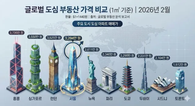 서울 전세계 도시 4위 달성