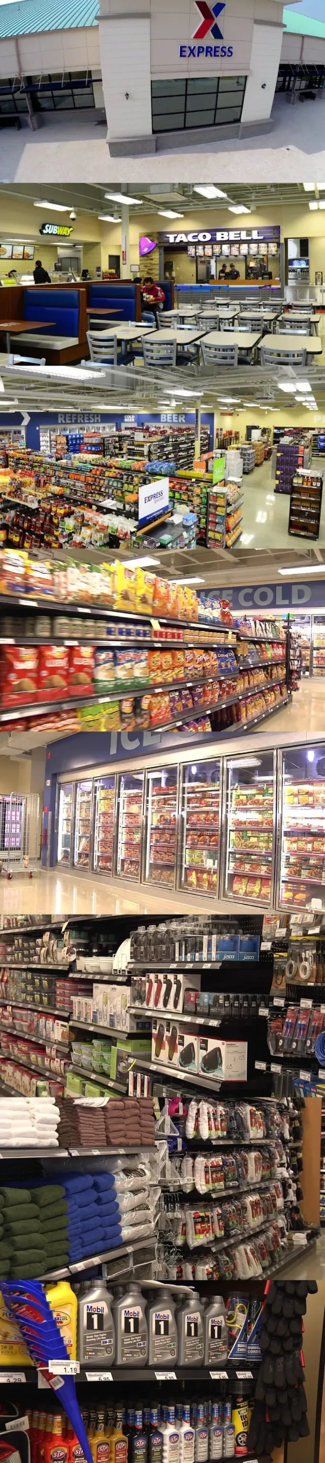 평택 미군기지 내부 PX 모습