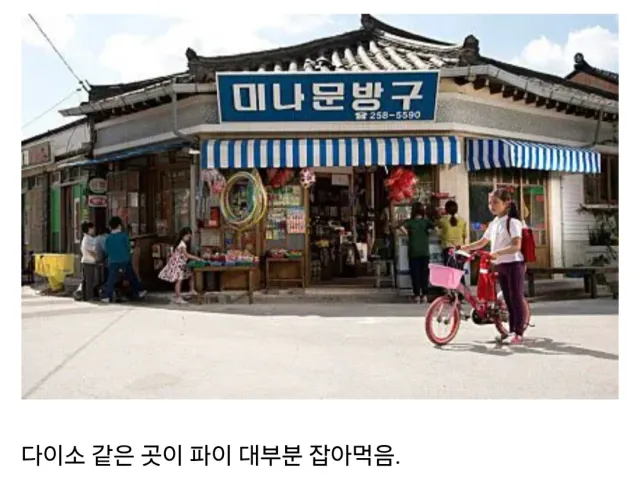 요즘 거의 씨가 말랐다는 가게