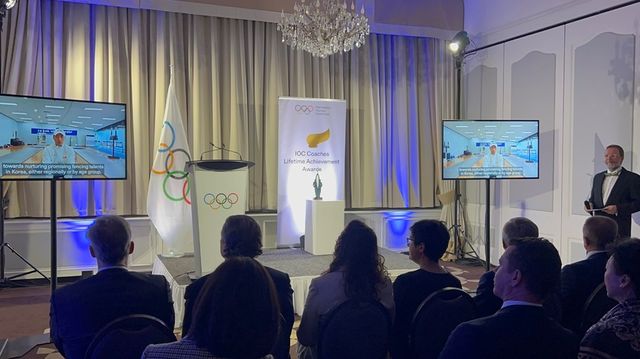 장태석 펜싱 前 국가대표 지도자, 2023년 제5회 IOC 지도자 평생공로상 수상