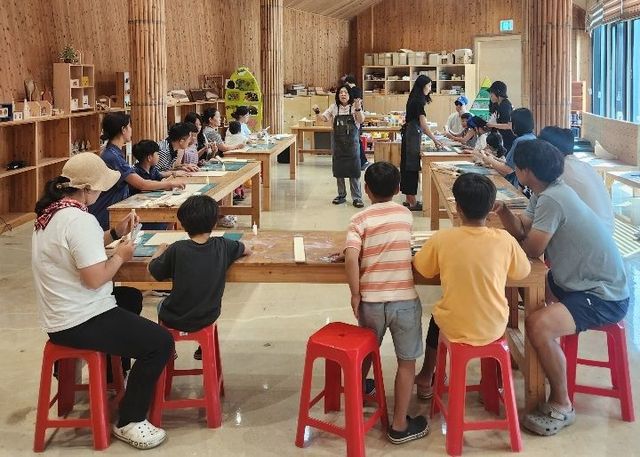 붉은오름자연휴양림 여름방학 특별목공체험