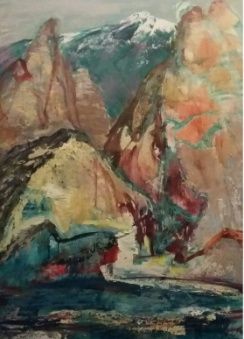 테네리페&nbsp;Tenerife작가 에르베 로알리에 Herve Loilier재료 캔버스 유채 규격 114cm*146cm테네리페는 스페인령 카나리아 제도에서 가장 크고 인구가 많은 섬이며 사시사철 온화한 기후로 많은 관광객들이 찾는 곳이다.​​​​​​​로알리에는 여행에서 많은 영감을 받는다. 하지만 여행지에서 발견한 인물과 자연의 아름다움을 스토리텔링이 가능한 일화(逸話)나 운치 있는 풍경에서 찾지 않으며, 선과 색, 빛과 그림자의 질서에서 찾는다. 라고 주장하는 그의 자연은 구상적 대상으로서 묘사된 것이 아니라 힘과 에너지로 재현되는 자연이다.