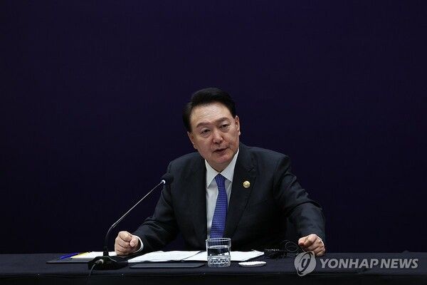 윤석열 대통령 지지율이 전주와 동일한 33%를 기록했다 [사진=연합뉴스]