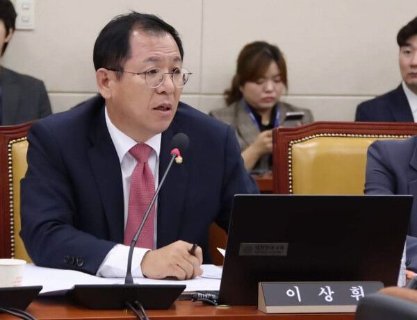 이상휘 의원이 과방위에서 발언하고 있다. [사진=이상휘 의원실]