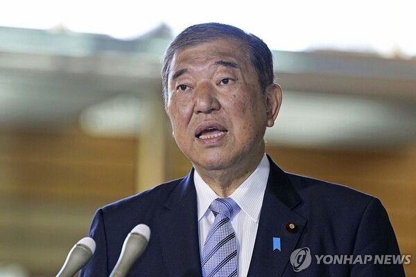 이시바 시게루 일본 총리 [사진=교도=연합뉴스]