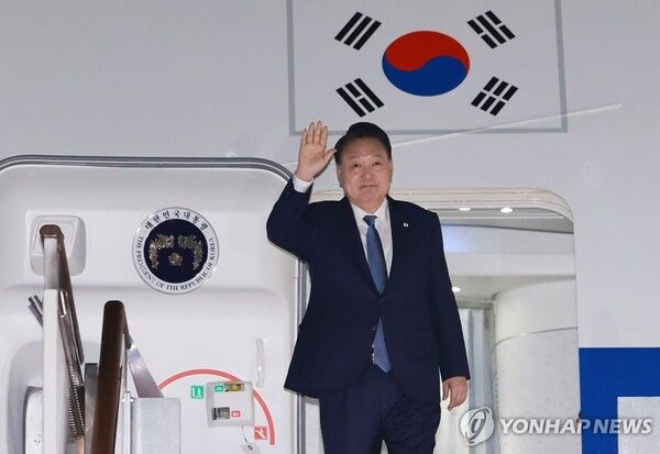 윤 대통령의 지지율이 2개월째 20%대를 기록했다 [사진=연합뉴스]