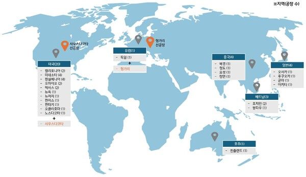 CJ제일제당의 해외 식품 생산시설 [사진=CJ제일제당]