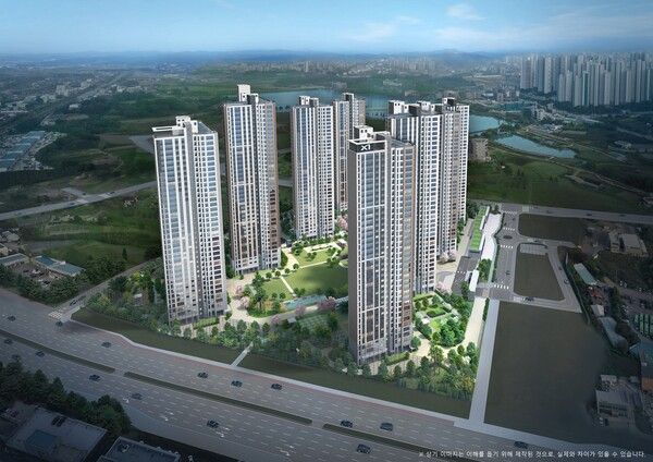 성성자이 레이크파크 조감도 [사진=GS건설]