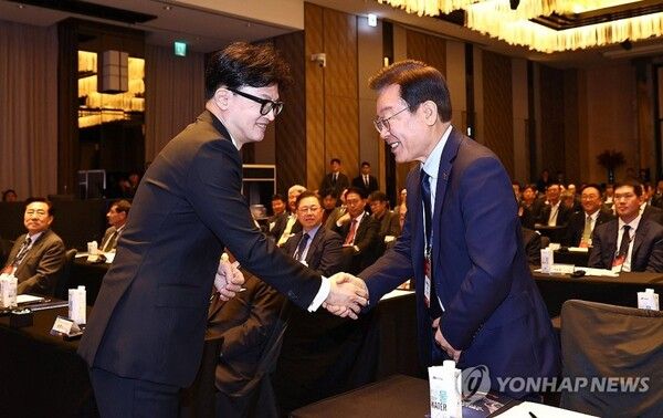 이재명 대표와 한동훈 대표 [사진=연합뉴스]