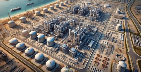 카타르 퍼실리티 E 담수복합발전소 조감도. [사진 =KIND]