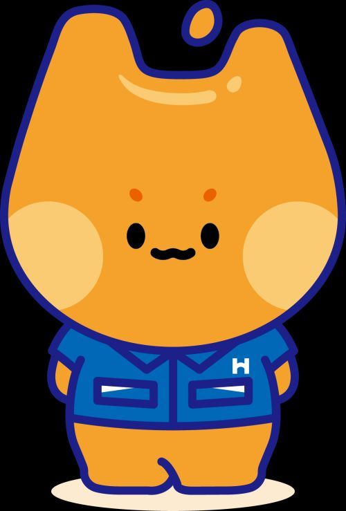 현대제철은 용강이&nbsp;캐릭터를 활용한 스티커와&nbsp;키링, 마우스패드, 마그넷, 담요 등 다양한 굿즈를 개발했다. [사진=현대제철]