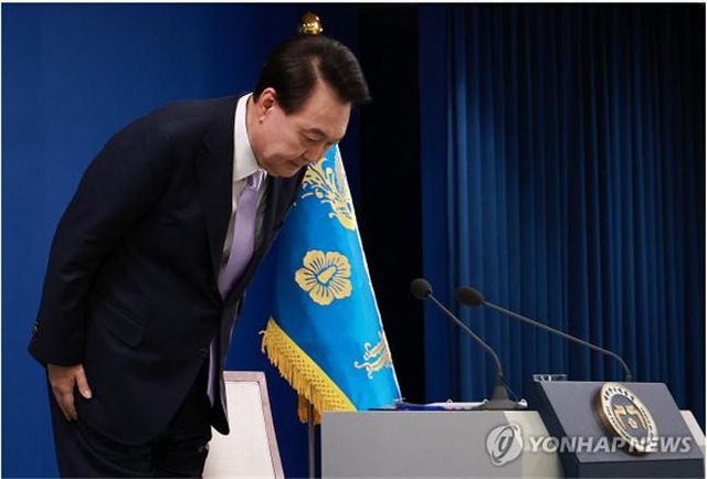 윤석열 대통령은 7일 대국민담화 및 기자회견 모두에서 