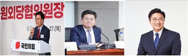 (좌측부터)&nbsp;김종혁 전 국민의힘 최고위원, 박원석 전 정의당 의원, 서용주 전 민주당 상근부대변인 [사진=연합뉴스 및 페이스북 갈무리]&nbsp;
