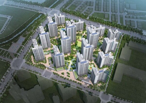 탕정 푸르지오 센터파크 조감도 [사진=대우건설]