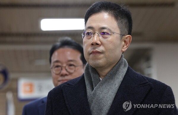 '고발 사주' 의혹으로 재판에 넘겨진 손준성 검사장이 1심에서 실형을 선고받았다 [사진=연합뉴스]