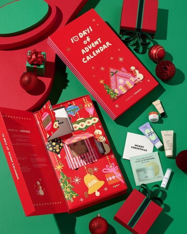 아세페 어드벤트 캘린더 연출 이미지. [사진=아모레퍼시픽 제공]