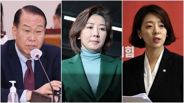 권영세·나경원·배현진 [사진=연합뉴스]