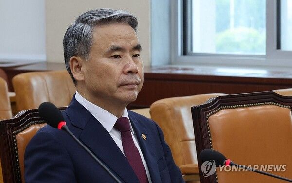 이종섭 국방부 장관이 18일 국회 국방위원회에 출석하고 있다. 2023.9.18 [사진=연합뉴스]