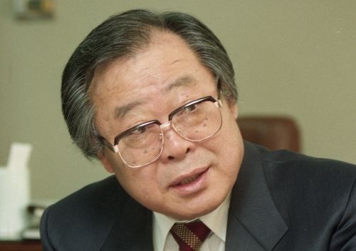 1994년 연합통신(현 연합뉴스)과 단독 회견 당시의 고인 [사진=연합뉴스]