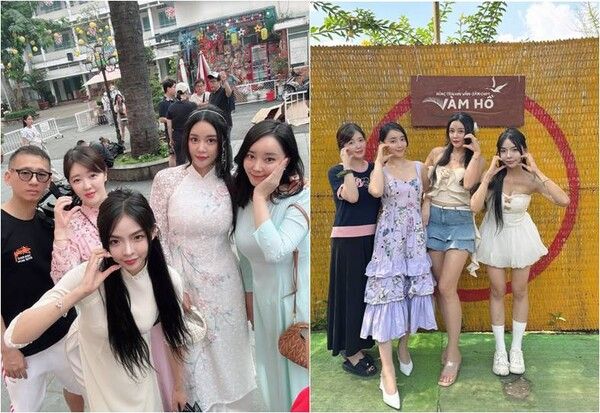 (사진 = 베트남 탐방중인 한국 대표 인플루언서)