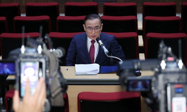 위성락&nbsp;국가안보실장이 16일 용산 대통령실에서 캄보디아 한국인 대상 범죄 관련 브리핑을 하고 있다. [사진=연합뉴스]