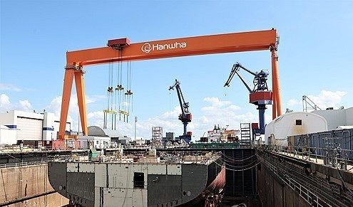 中이 제재한 한화오션 美자회사 중 한 곳인 한화 필리조선소 [사진=한화오션]